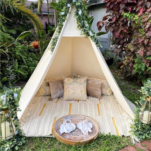 Razed Teepee for kids or Adults - Picture 1 of 8